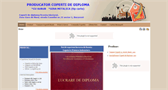 Desktop Screenshot of copertidiploma.ro